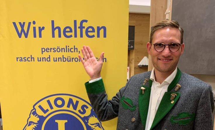 Lions-Präsident Clemens Ettmayer bittet um Unterstützung. (Foto: Lions)