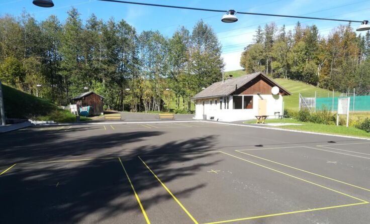 Steht wieder sauber da: die Stocksportanlage in Niederkappel. (Foto: Gemeinde Niederkappel)