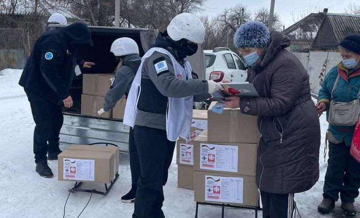Die Caritas und viele weitere Organisationen helfen vor Ort in der Ukraine. (Foto: Caritas)