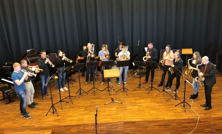 Auch die Formation Brassaxess hat ihren Auftritt am 16. Mai. (Foto: LMS Schlägl)