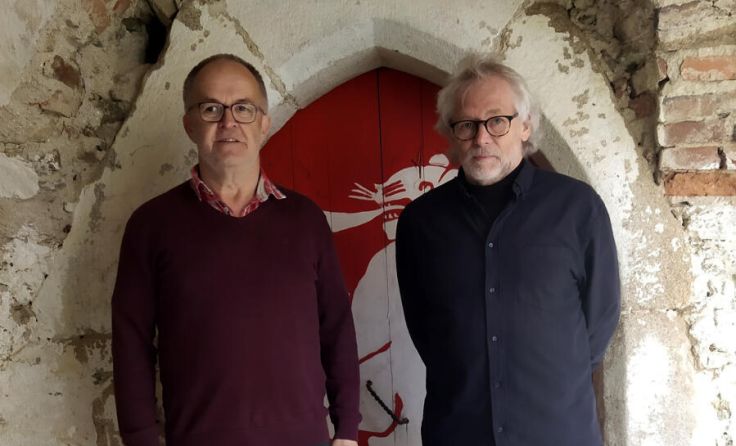 Eibl und Wöß auf Piberstein (Foto: heck)