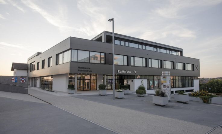 Das neue Mehrzweckgebäude in St. Martin (Foto: Marktgemeinde St. Martin)