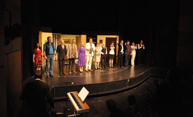Großer Auftritt für das Kirchberger Ensemble im Landestheater (Foto: Theatergruppe Kirchberg)