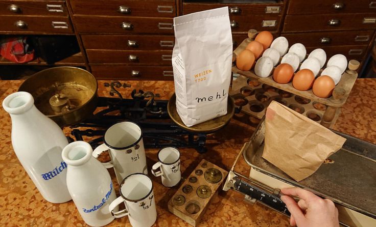 Backen wie zu Großmutters Zeiten im Kaufmannsmuseum Haslach. (Foto: Christina Leitner)