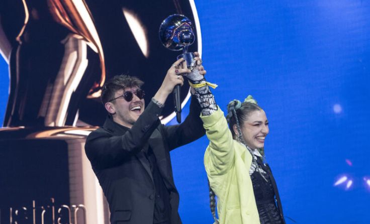 Die Sieger des Abends: DJ LUM!X und Pia Maria (Foto: ORF/Thomas Jantzen)