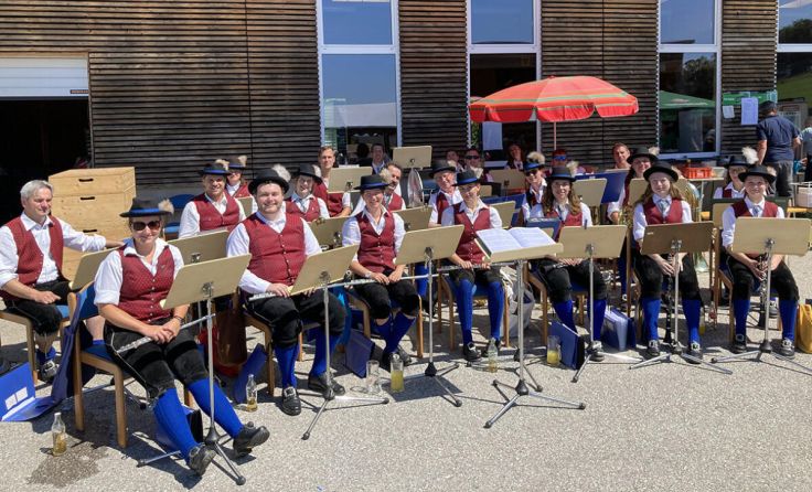 Zwei Tage Musik und Geselligkeit mit dem MV Neustift stehen an. (Foto: MV Neustift)