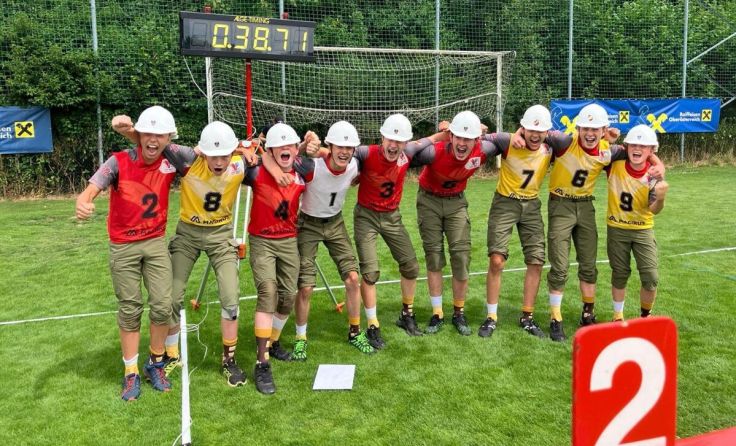 Heiß auf den Bundesbewerb: die Jugendgruppe der FF St. Martin (Foto: FF St. Martin)