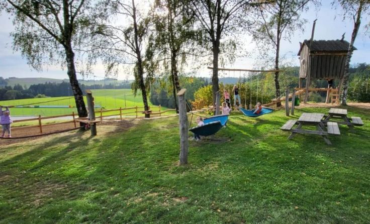 In Bewegung bleiben - das garantiert der neu gestaltete Freizeitplatz. (Foto: Gemeinde Niederkappel)