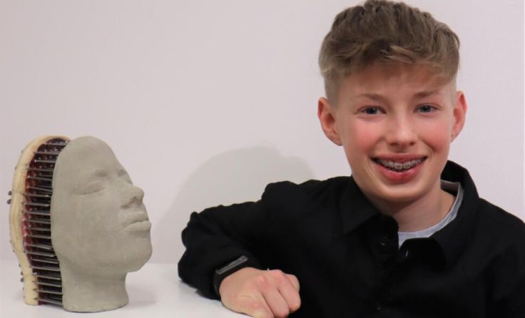Für Elias Diendorfer hat sich die Teilnahme an Young at Art ausgezahlt. (Foto: Tips)