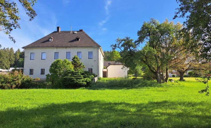 Für den alten Pfarrhof gibt es große Pläne. (Foto: Hanner)
