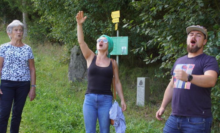 Seine Stimme als Instrument entdecken beim Jodelworkshop (Foto: sunnseitn)