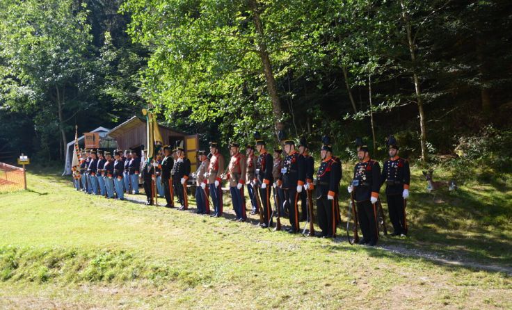 Ereignisreiches Wochenende für die Bürgergarde Haslach (Foto: Bürgergarde Haslach)