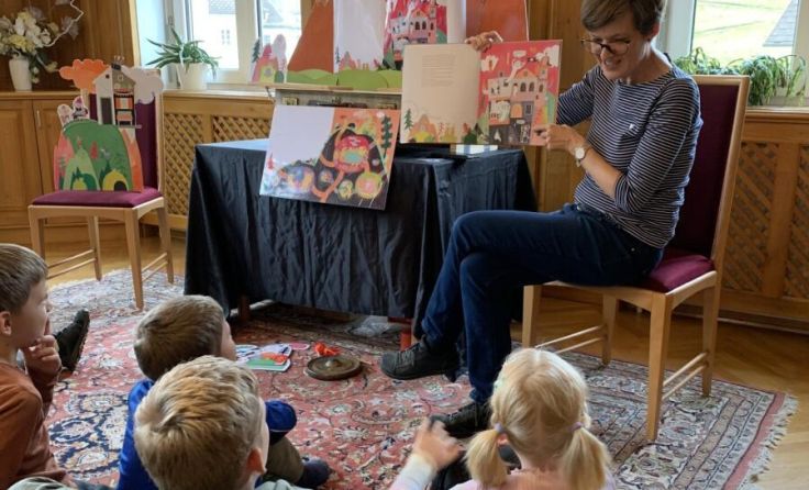 Nora Leitl zu Gast in der Bibliothek Helfenberg (Foto: Bibliothek Helfenberg)