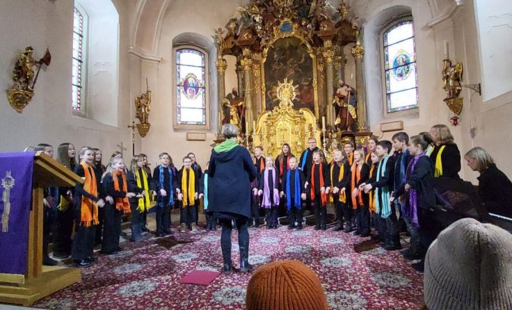 Besonders bekannt ist der Chor Happy Voices der Musikmittelschule Neufelden. (Foto: MMS Neufelden)