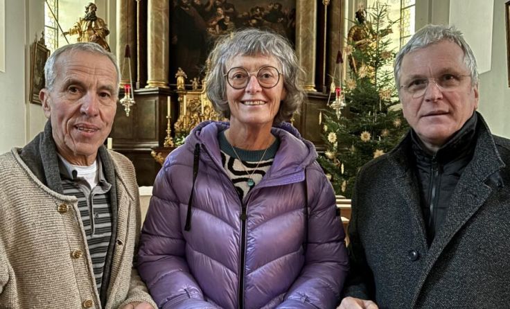Das Team der Abendklänge (v.l.): Robert Mayer, Renate Sonnleitner, Christian Winkler (Foto: privat)