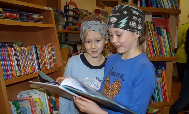 Gebrauchte Bücher gibt's auch zu kaufen. (Foto: Marion Priglinger)