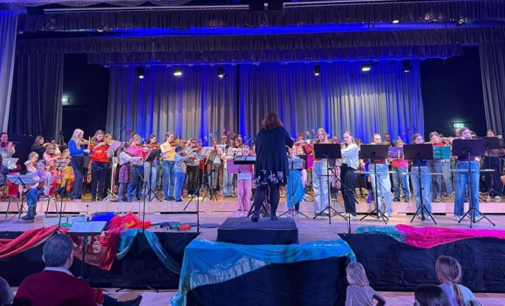 Verschiedene Ensembles gestalteten den Abend. (Foto: privat)