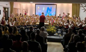 Wo die Blaskapelle auch Coldplay kann