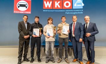 Lehrling Simeon holte Gold in den Bezirk Rohrbach