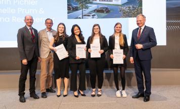 HTL-Schüler aus Urfahr-Umgebung glänzen beim OÖ Bautechnikpreis