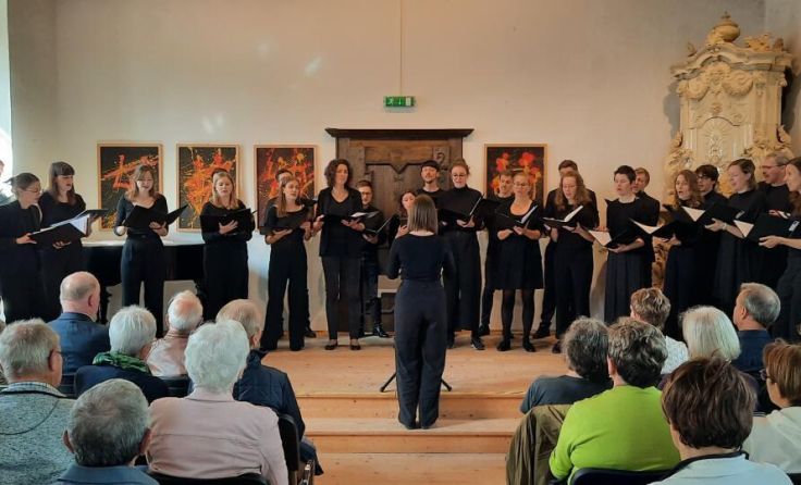 Die Academy Singers laden zum gemeinsamen Träumen ein. (Foto: heck)