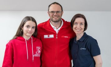 Bei den Mayers ist Helfen Familiensache