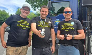 418 Radler erklingelten zwar keinen neuen Weltrekord, dafür aber jede Menge Hoffnung und Glück