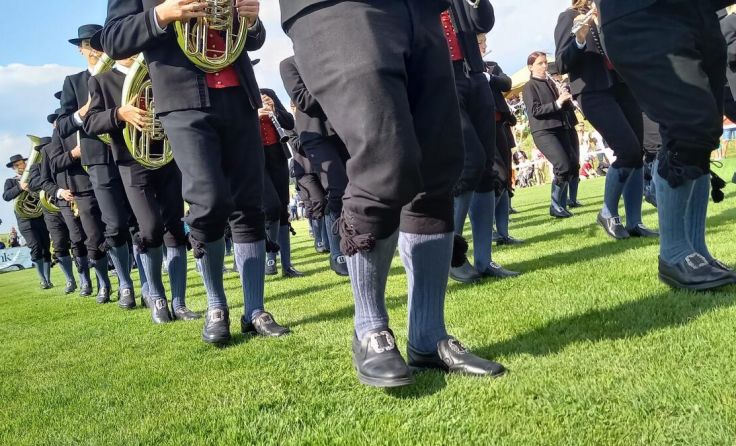 „Im Gleichschritt marsch!“, heißt es am Wochenende. (Foto: Hanner)