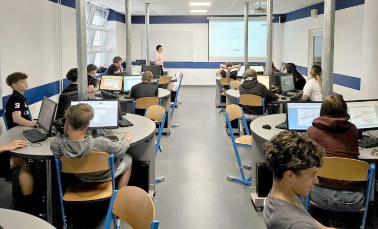Hildegard Prem unterrichtete in Tschechien. (Foto: Partnerschule Sezimovo Ústí)