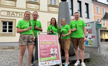Gute Musik, ein Jubiläum und sportliche Herausforderungen warten am Rohrbach-Berger Stadtfest