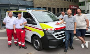 Neues Fahrzeug für den Katastrophenhilfsdienst verstärkt die Rotkreuz-Flotte in Urfahr-Umgebung
