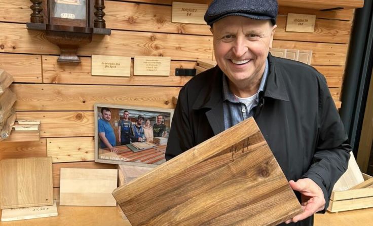Johann Lafer stellt seinen Namen für einen guten Zweck zur Verfügung. (Foto: Gasthof Haudum)