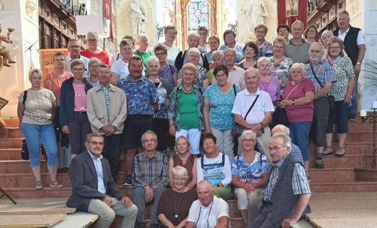 49 Pfarrangehörige aus Niederkappel auf Reisen in Niederösterreich (Foto: Pfarre Niederkappel)