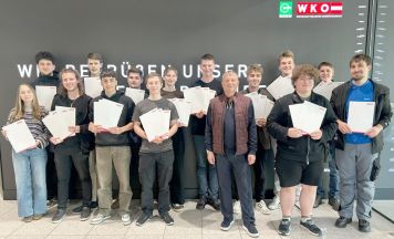 Haslacher Fachschüler glänzen bei Prüfungen am Wifi Linz