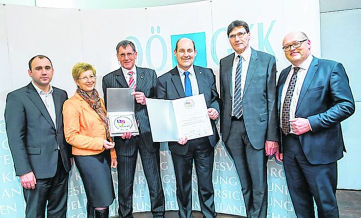 Verleihung an die Marktgemeinde Frankenburg Foto: Cityfoto (2)