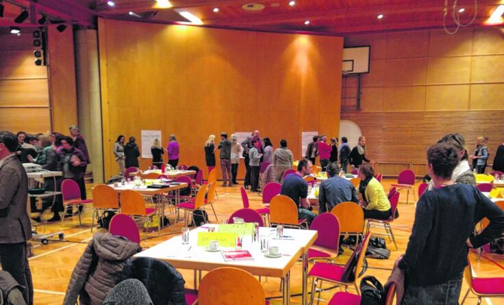 Gemeinsam wurden Entwicklungsmöglichkeiten ausgelotet.