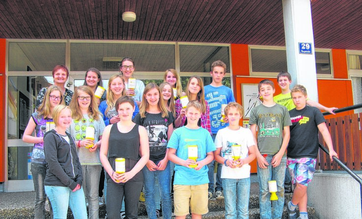 Die engagierten Schülerinnen und Schüler