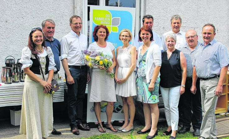Zur Jubiläumsfeier waren alle gekommen Foto: Familienbund OÖ