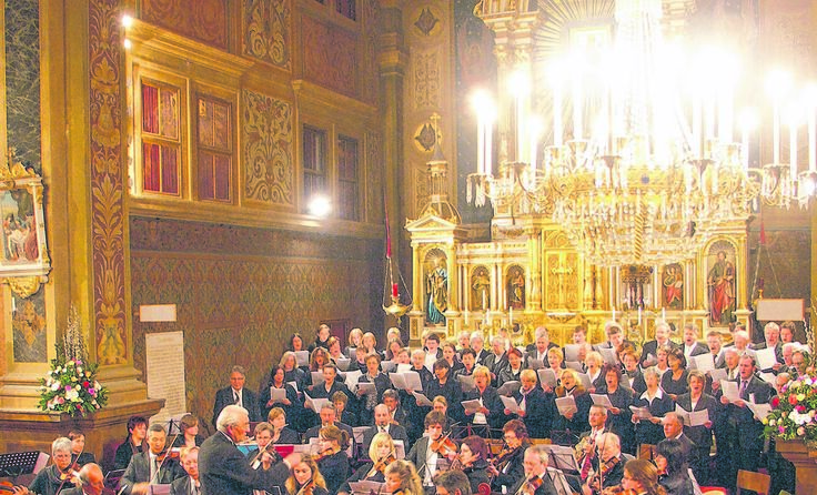 In der Basilika Maria Puchheim findet das Konzert statt.