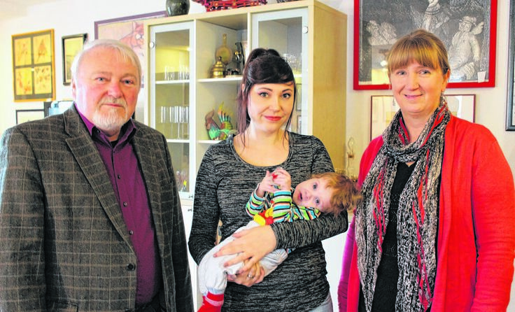 Der Verein "Ungenacher Kirasteigroas" spendet 1000 Euro.