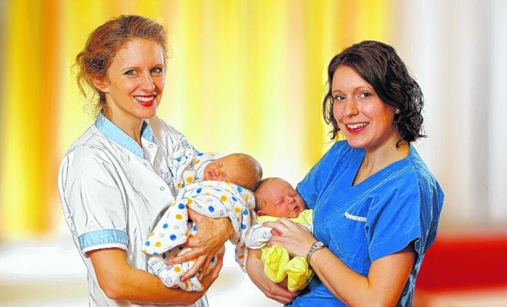 522 Babys: Im Rohrbacher Krankenhaus freut man sich über ein deutliches Geburtenplus. *Foto: gespag