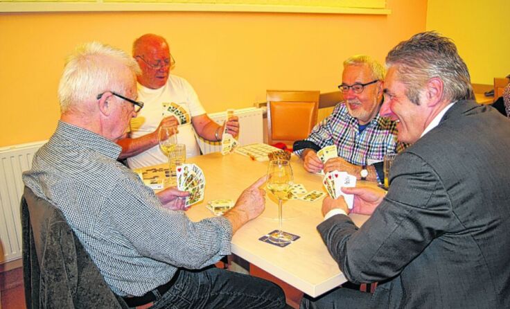 Tarockierer im LKH-Betriebsrestaurant