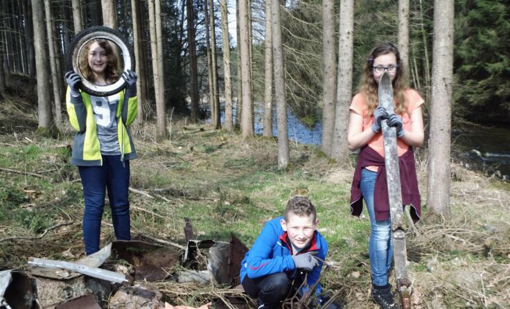 Mit diesem Bild holten sich die jungen Feuerwehrer den Sieg beim Fotowettbewerb. 