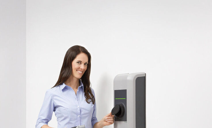 Die E-Ladestation wird ins Smart Home integriert. Foto: KEBA