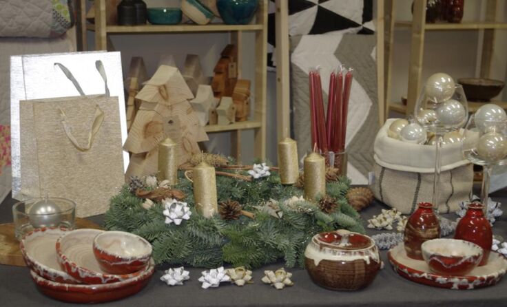 Hochwertige, handgemachte Wohnaccessoires bietet Ewa Majer im Majer-Space an.