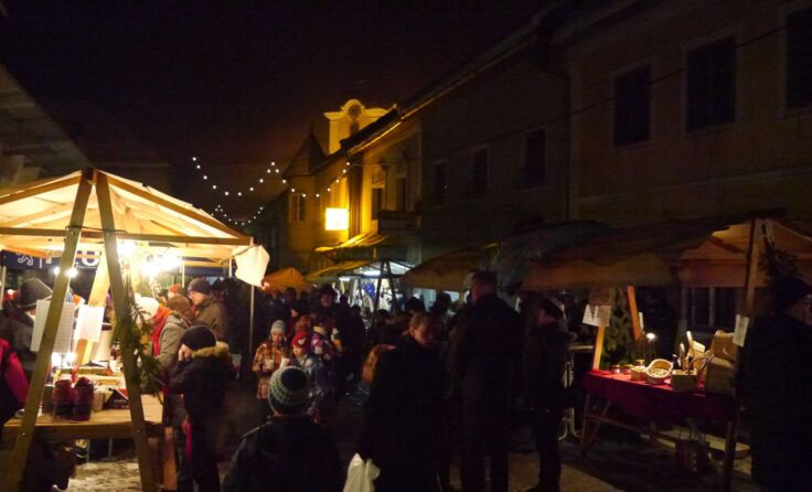 Der Christkindlmarkt in Neufelden ist der älteste im Bezirk.