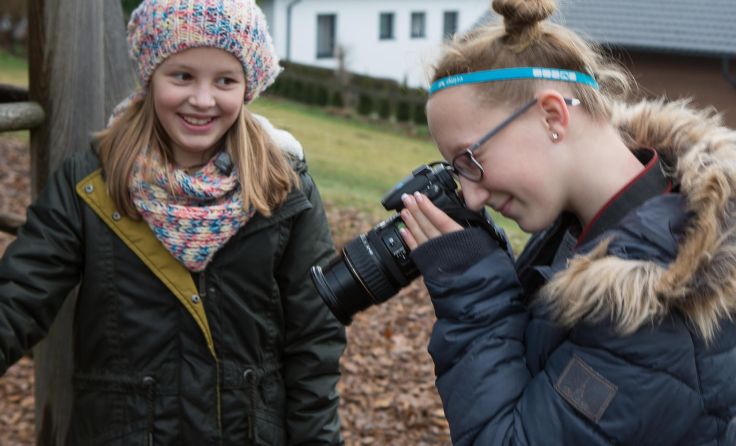 Ulrichsberger Mittelschüler setzten sich fotografisch mit ihren Lebensräumen auseinander. 