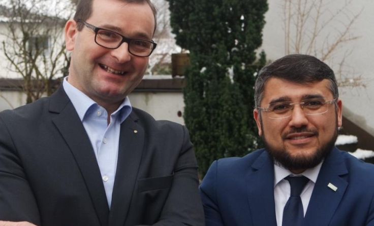 Stefan Schlager und Murat Baser wollen zum gegenseitigen Kennenlernen beitragen. 