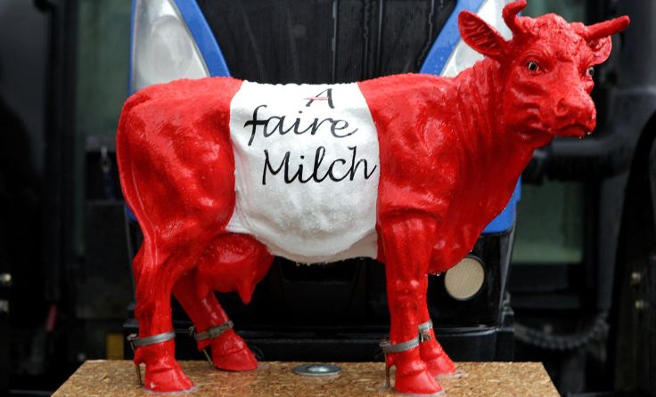 Bauern fordern eine faire Entlohnung ihrer Leistung. Foto: Weihbold