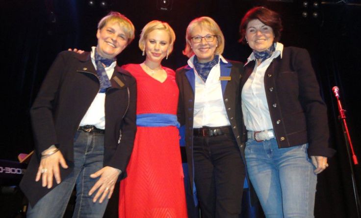 v.l.: Gabriele Revertera, Katharina Straßer, Pauline Sleska, Erika Leibetseder